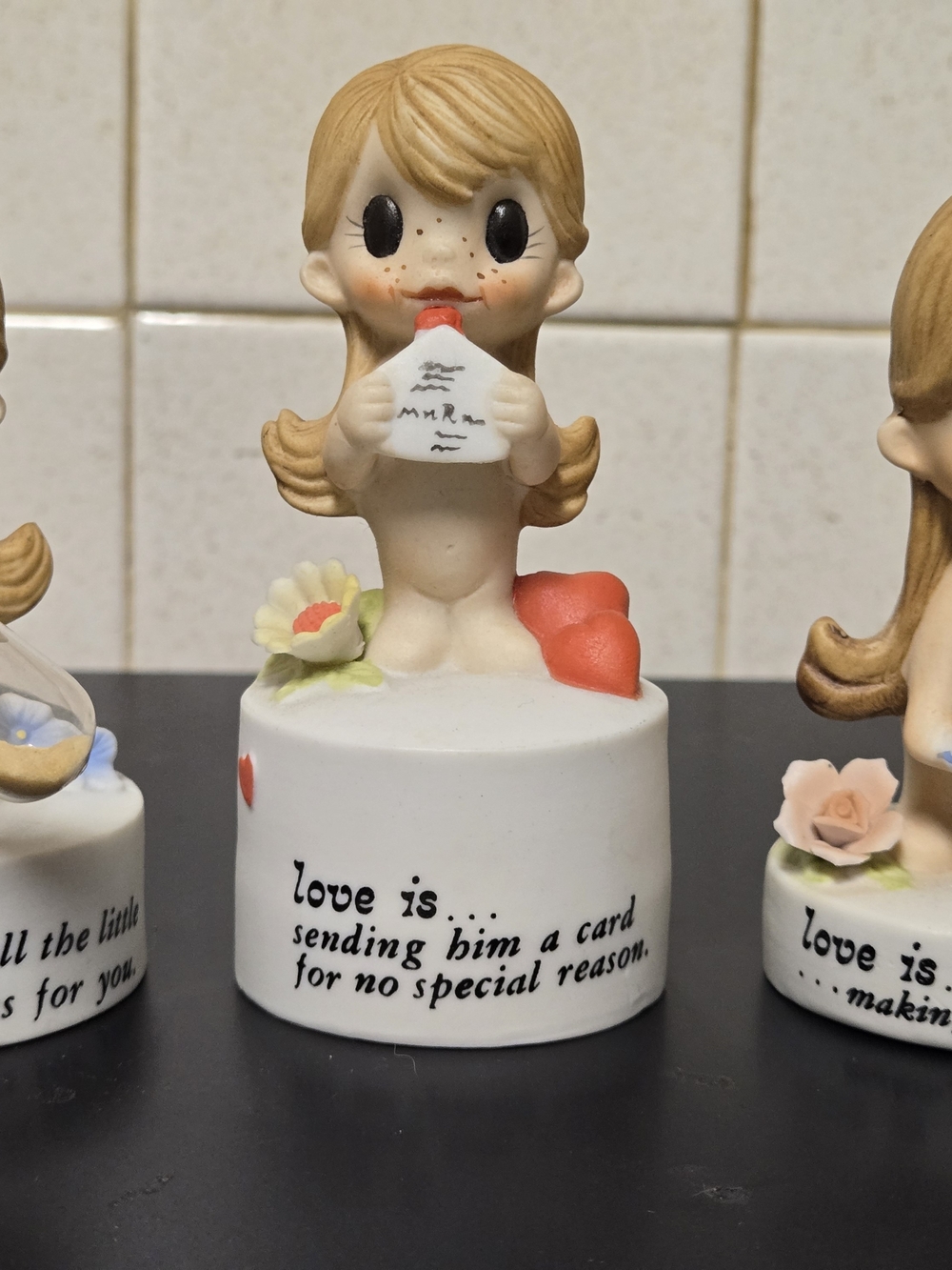 Vintage Kim Casali Love Is... Lot Of 3 Figurines